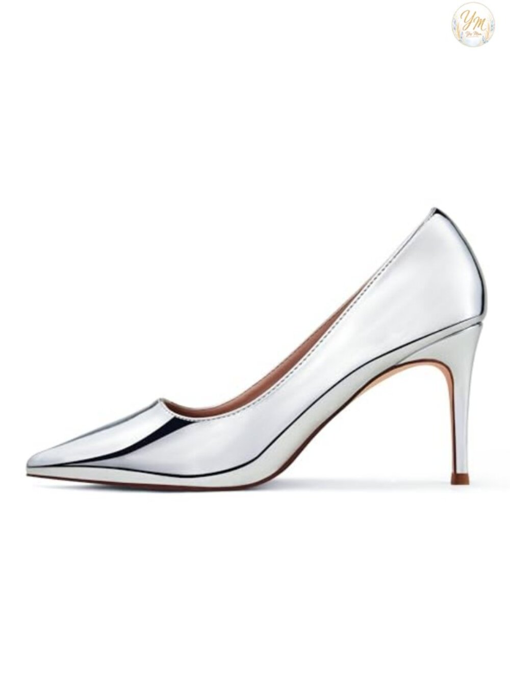 Elisabet Tang Pointed Toe Pull On Stiletto Heeled Dress Pumps for Wedding Prom